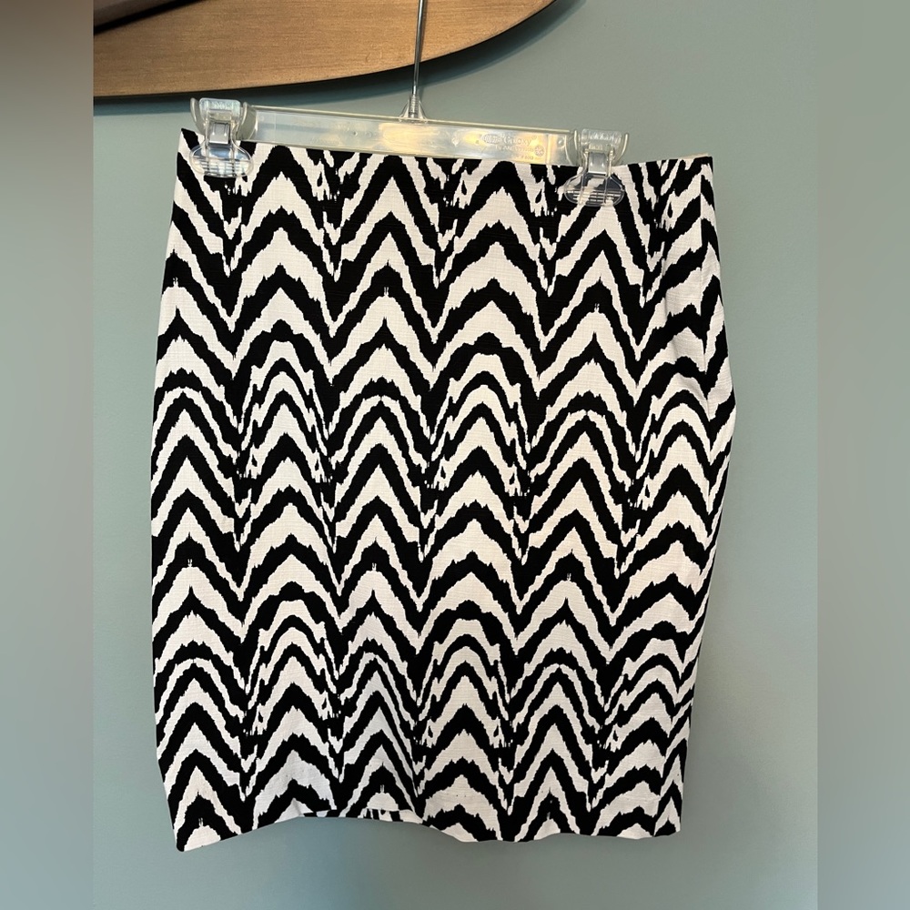 NWT Banana Republic zebra print pencil skirt